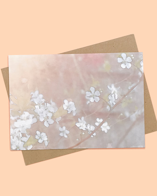 Pastel Blooms Greeting Card